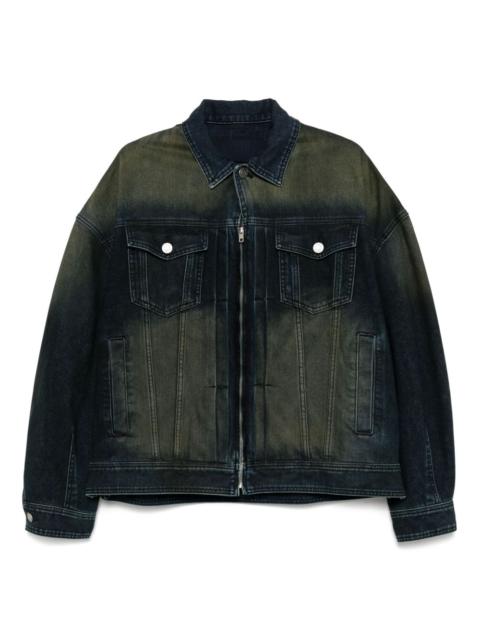 denim zipped jacket