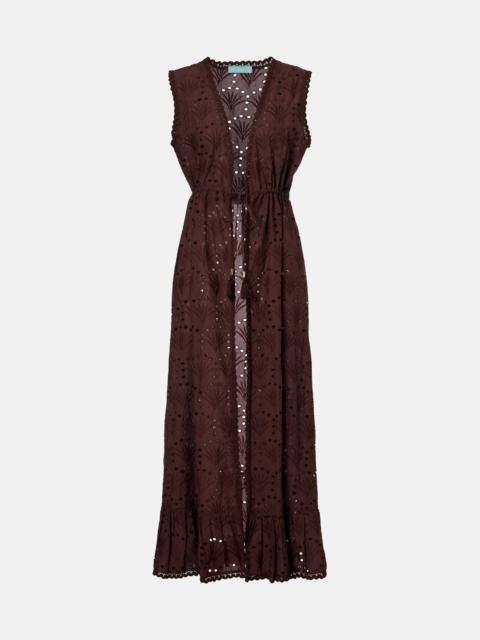 Tessa cotton beach cover-up