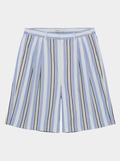 Men's Hugh Cotton Multi-Stripe Relaxed-Fit Shorts