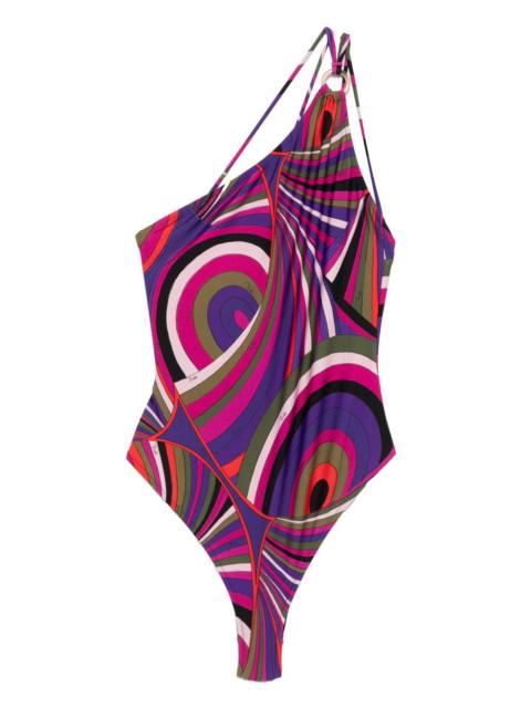 one-shoulder swimsuit
