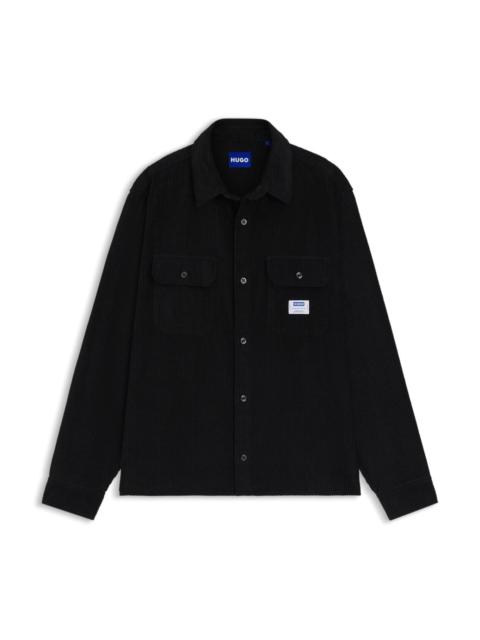 OVERSIZE-FIT SHIRT IN COTTON CORDUROY