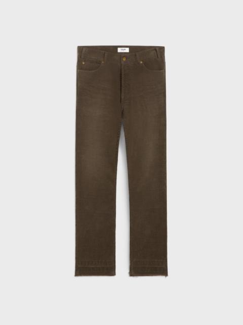 WESLEY JEANS IN CORDUROY