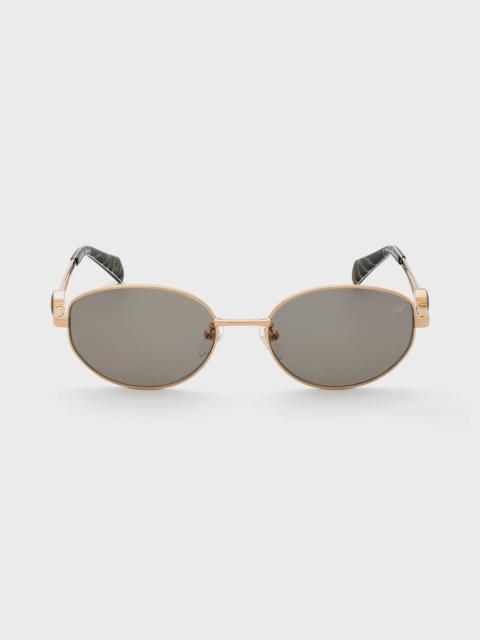METAL SUNGLASSES WITH LOW FRONT