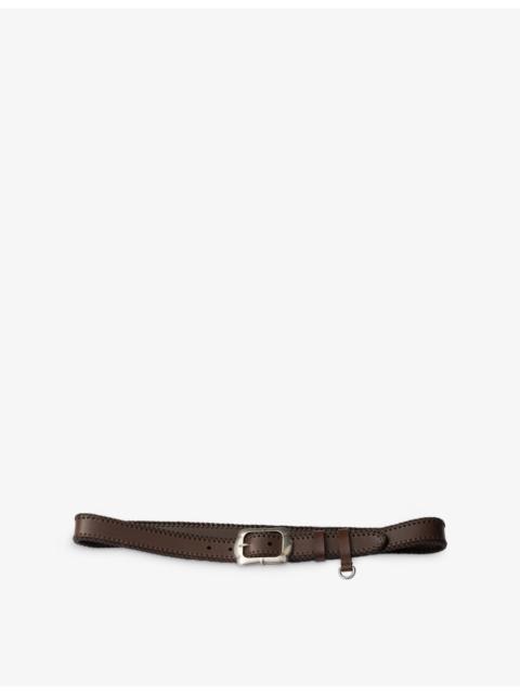 Slim Leather Belt
