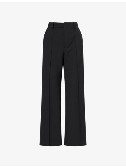 The City Straight-Leg Stretch-Woven Trousers