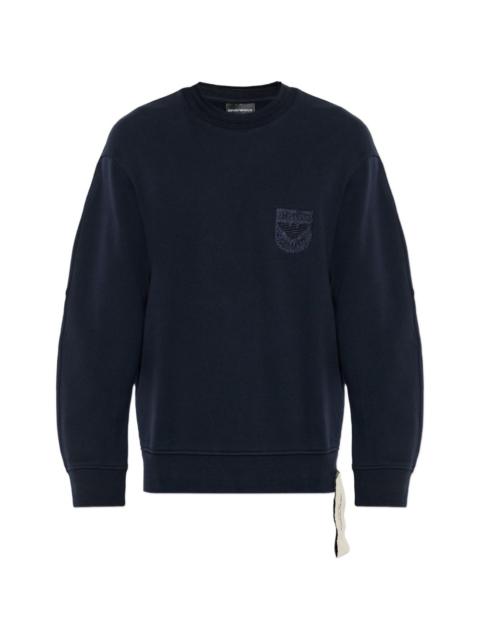 crew-neck sweatshirt