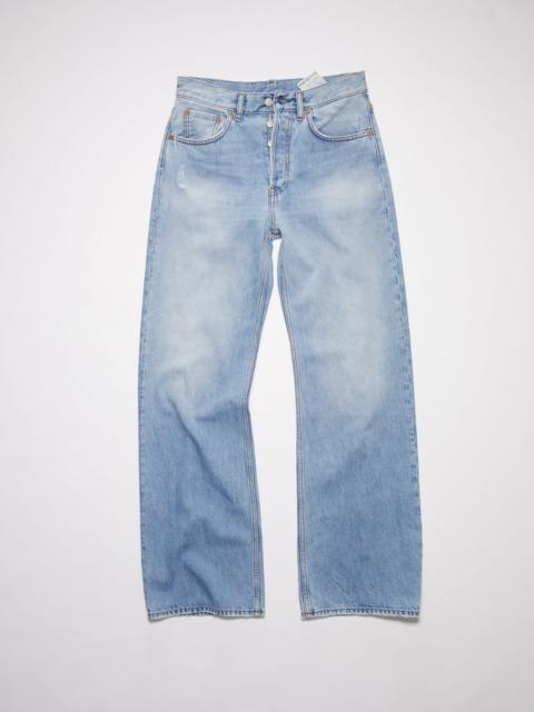 Loose bootcut fit jeans - Light blue