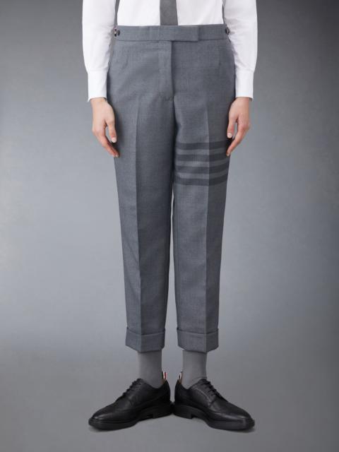 4-Bar cropped trousers