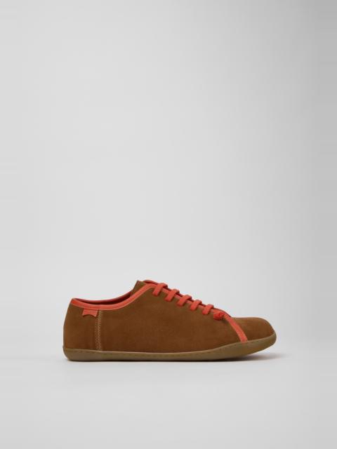 Multicolor Suede and Leather Shoes for Men.