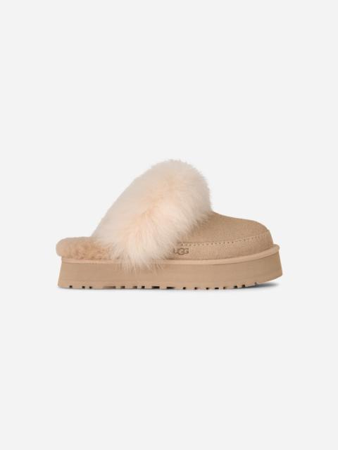 ® Women's Disquette Chalet Sheepskin Slippers in Sandcastle