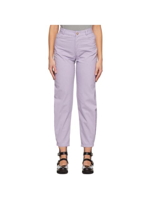 Purple Ella Trousers