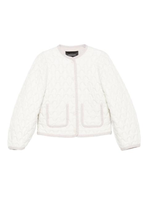 quilted pocket jacket