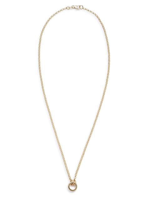 Small Open Belcher Chain Necklace