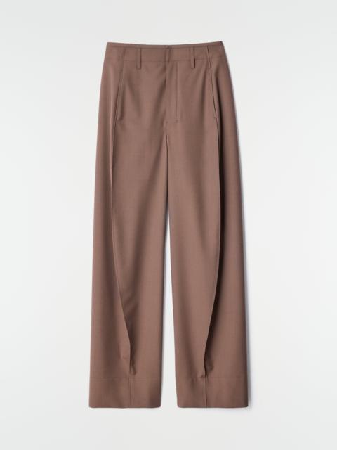 BAGGY PANTS IN TROPICAL WOOL BLEND