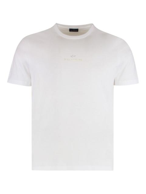 logo cotton T-shirt
