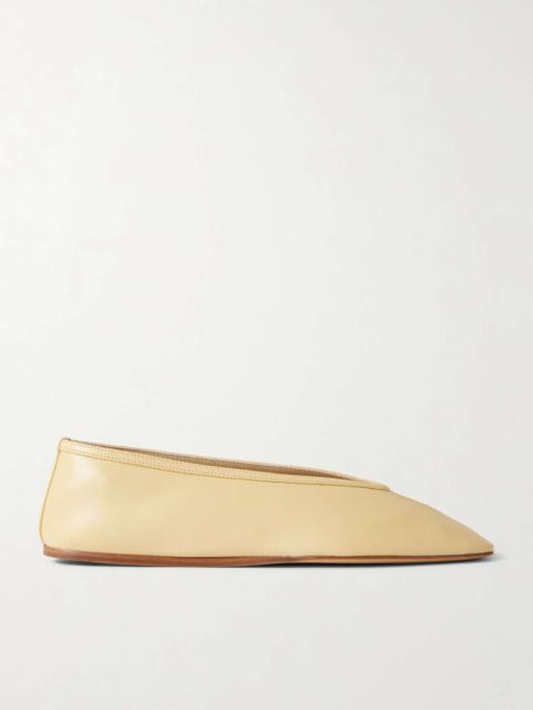 Luna leather ballet flats