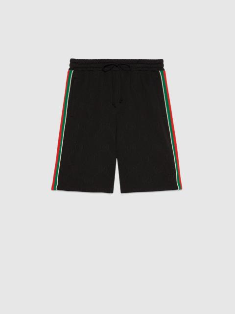 GG jacquard jersey bermuda short