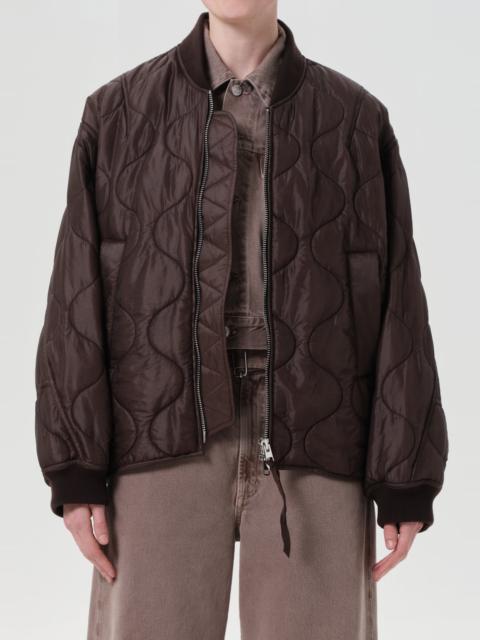 ISLA QUILTED JACKET IN BOURBON