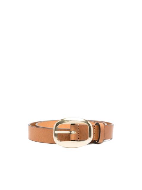 oval buckle belt