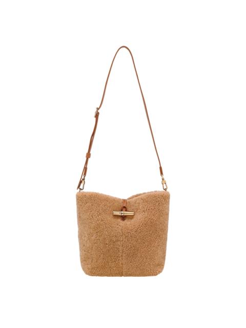 Le Roseau Crossbody bag Camel - Leather