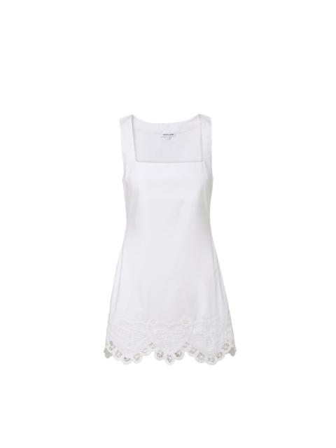 SHANICE LACE-TRIM MINI DRESS