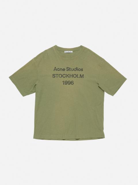 Logo t-shirt - Relaxed fit - Olive green