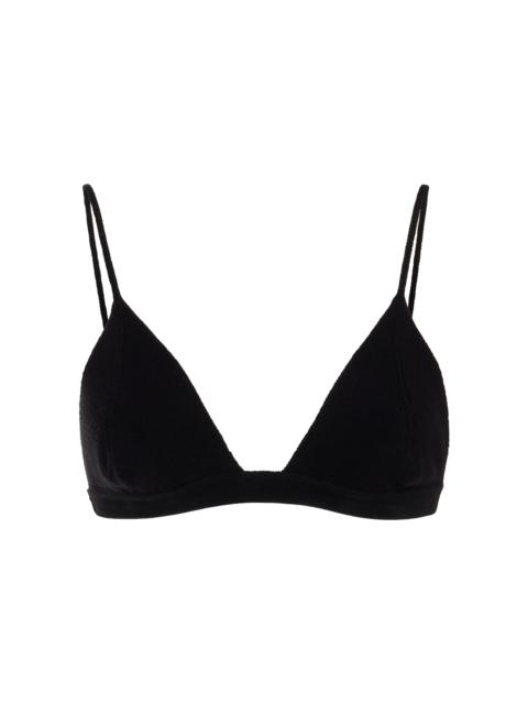 Chevier Knit Bra in Wool