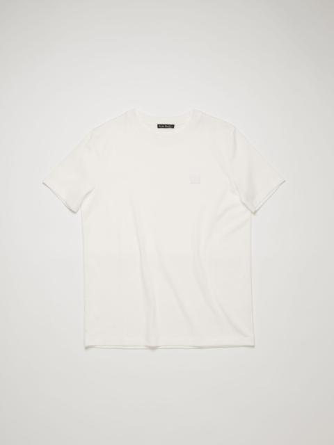 Crew neck t-shirt optic white