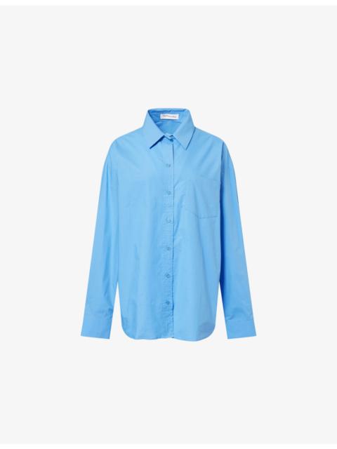 Ornella Oversized Cotton-Poplin Shirt