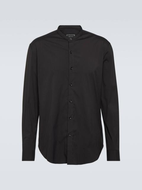 Icon cotton-blend poplin shirt