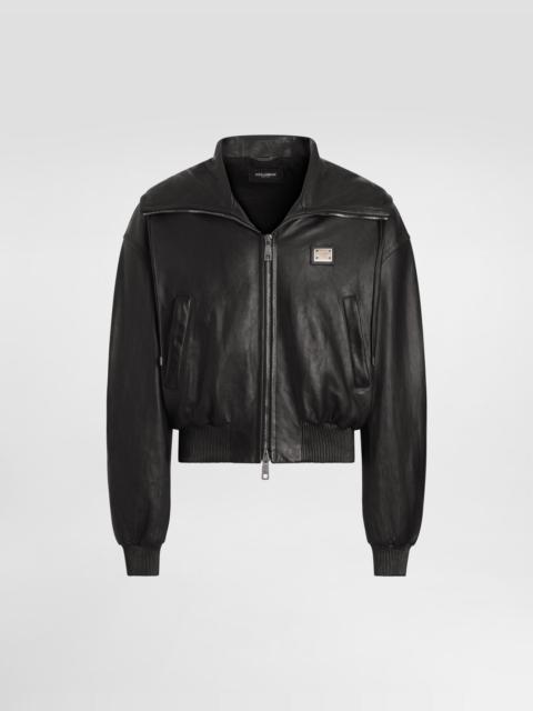 Lambskin nappa jacket
