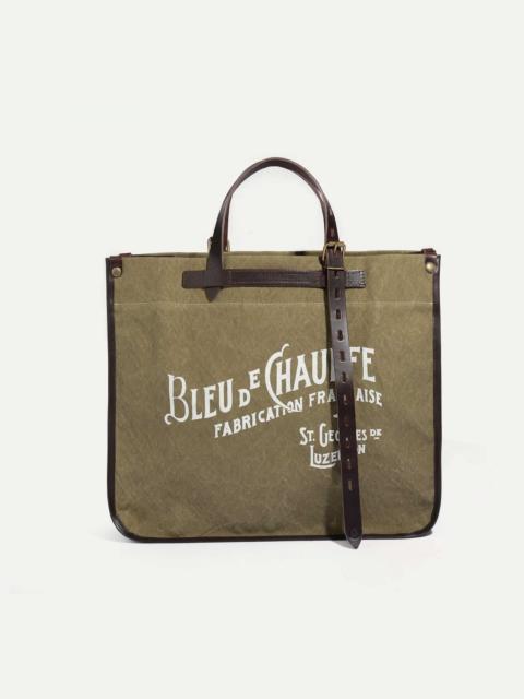 BAZAR TOTE BAG  -  KHAKI US STONEWASHED
