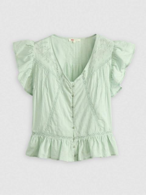 ANISTON SHORT SLEEVE BLOUSE