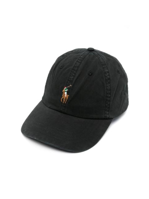 logo-embroidered baseball cap