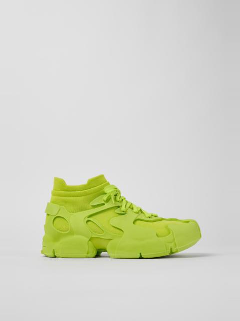 Green Synthetic Sneaker