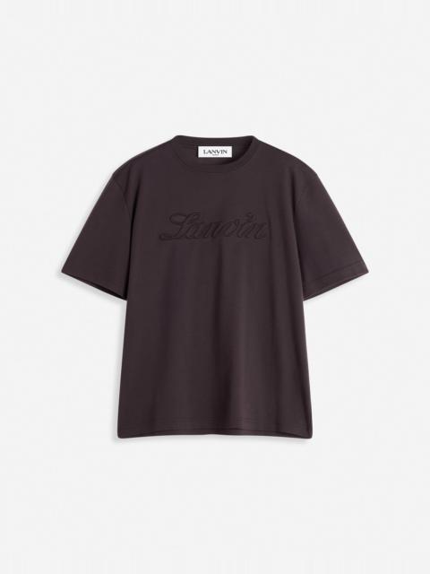 DEBOSSED LANVIN T-SHIRT