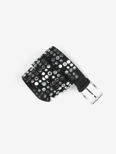 SUEDE BELT WITH STUDS