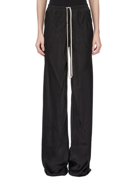 drawstring-waist trousers