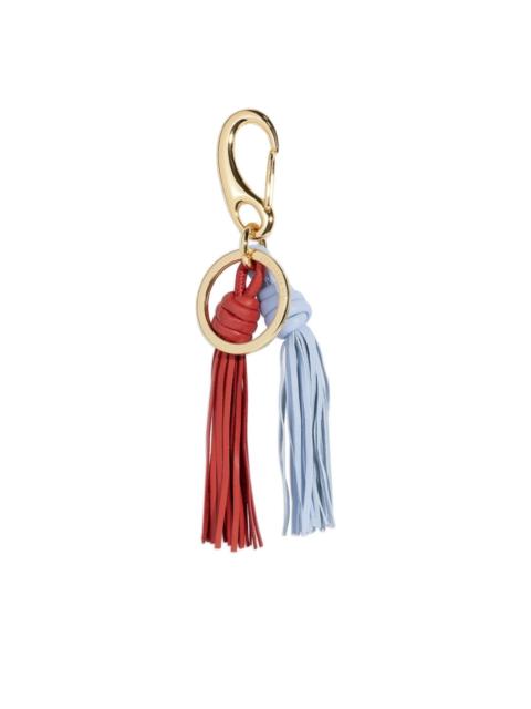 tassel-detail keyring