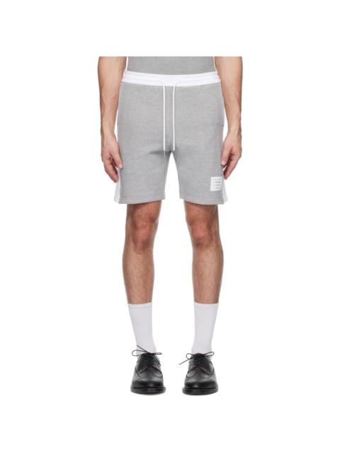 Gray Classic Loopback 4-Bar Sweat Shorts