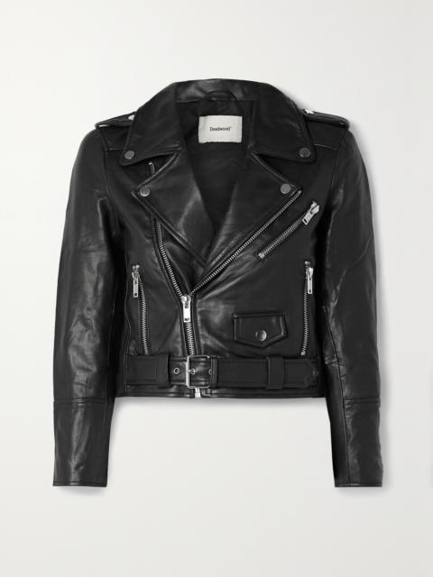 + Net Sustain Joan Leather Biker Jacket