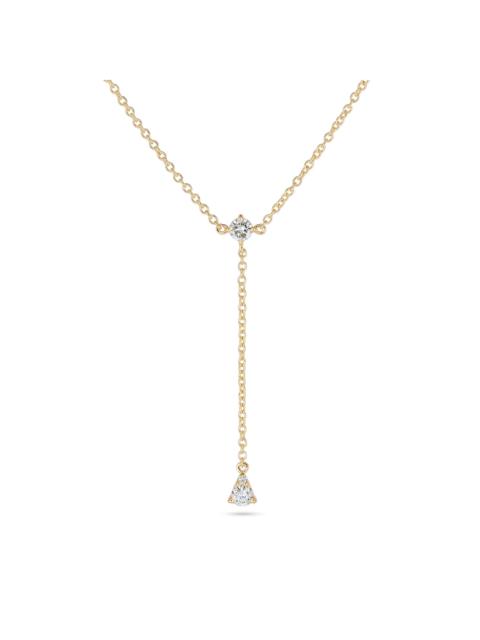 Perfect Pear Diamond Lariat Necklace