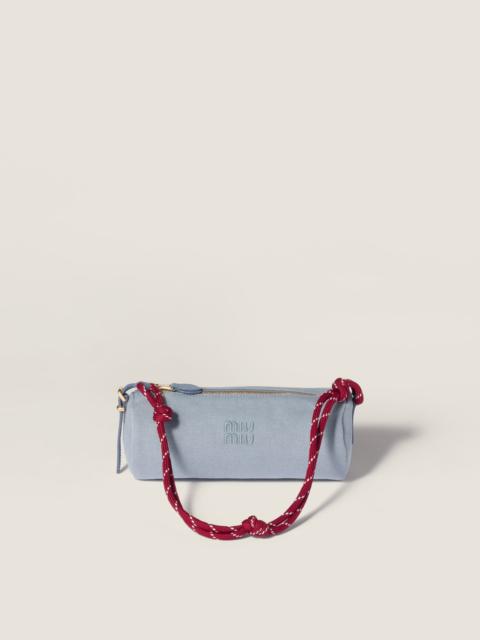 Gabardine  pouch