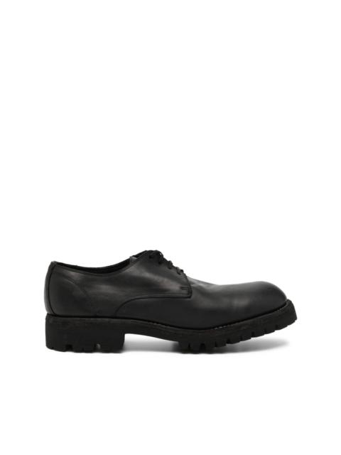 leather derby shoes