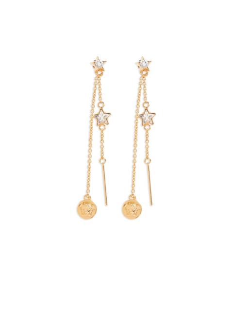 Medusa Star drop earrings