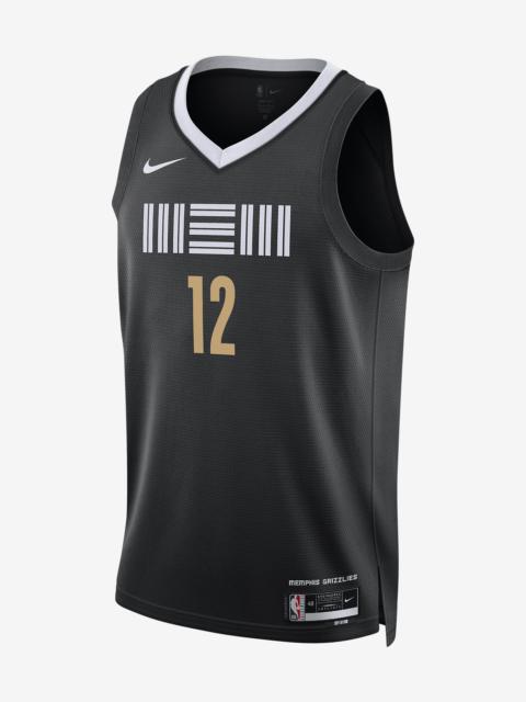 Ja Morant Memphis Grizzlies City Edition 2023/24 Nike Men's Dri-FIT NBA Swingman Jersey