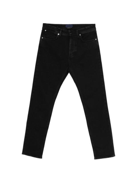 black denim jeans