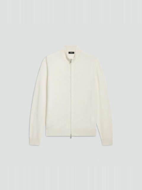 Full-Zip Cardigan in Cashmere