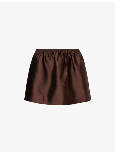 Elva Woven Mini Skirt