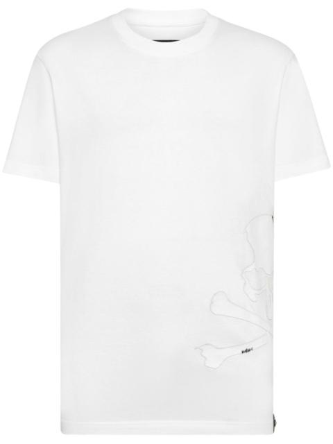 Skull&Bones-print cotton T-shirt